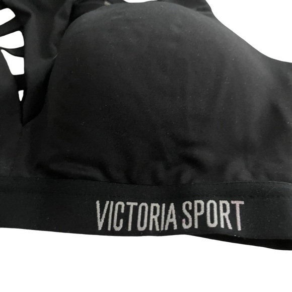 Victoria's Secret  Marta Hunt Black  Sport Bra Size 32B - Picture 4 of 6